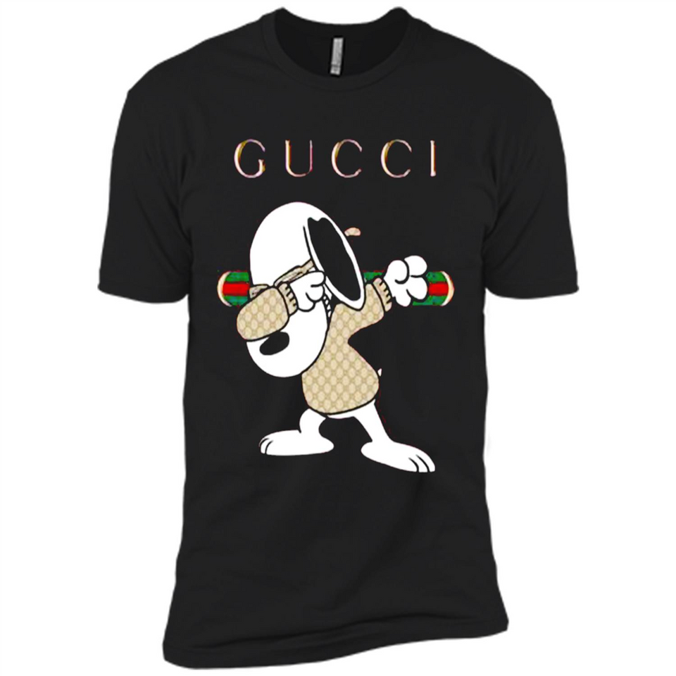 SNOOPY GUCCI DABBING - Premium Short Sleeve T-Shirt