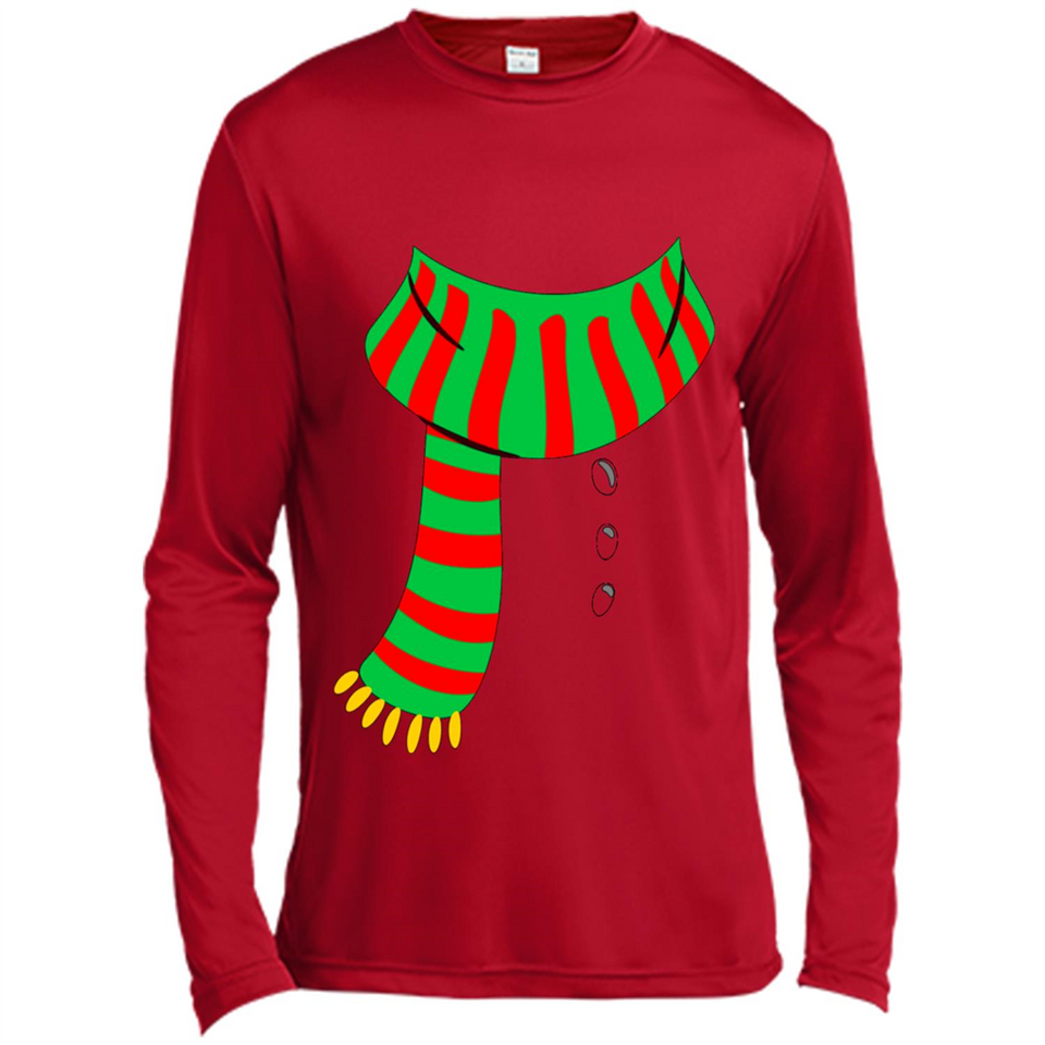 Snowman Scarf Costume T-shirt Christmas