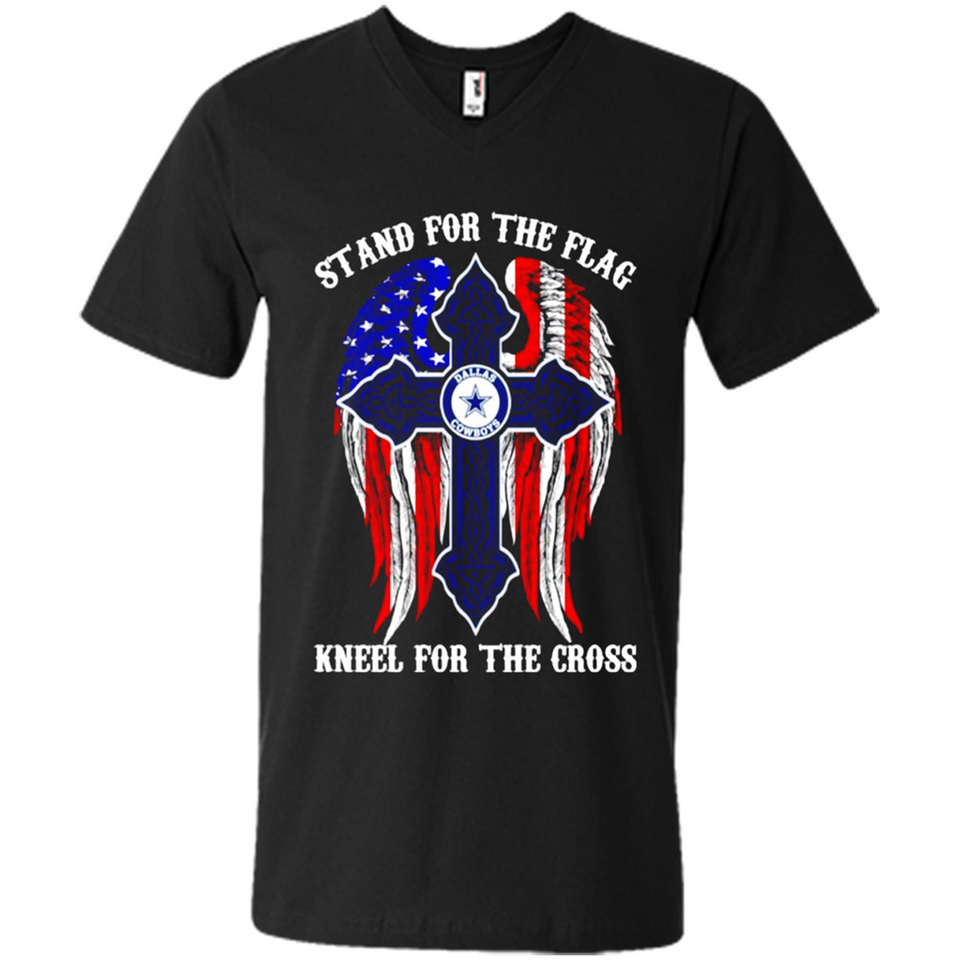 Dallas Cowboys - stand for the flag kneel for the cross