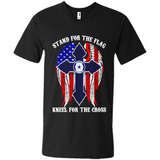 Dallas Cowboys - stand for the flag kneel for the cross
