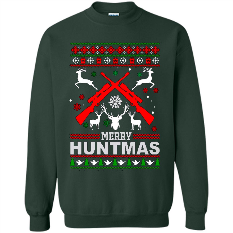 Merry Huntmas Christmas sweater PINGPONG