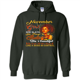 November Girl She Slays She Prays Beautiful Birthday PINGPONG
