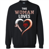 This Woman love Browns NFL football team - Sweatshirt