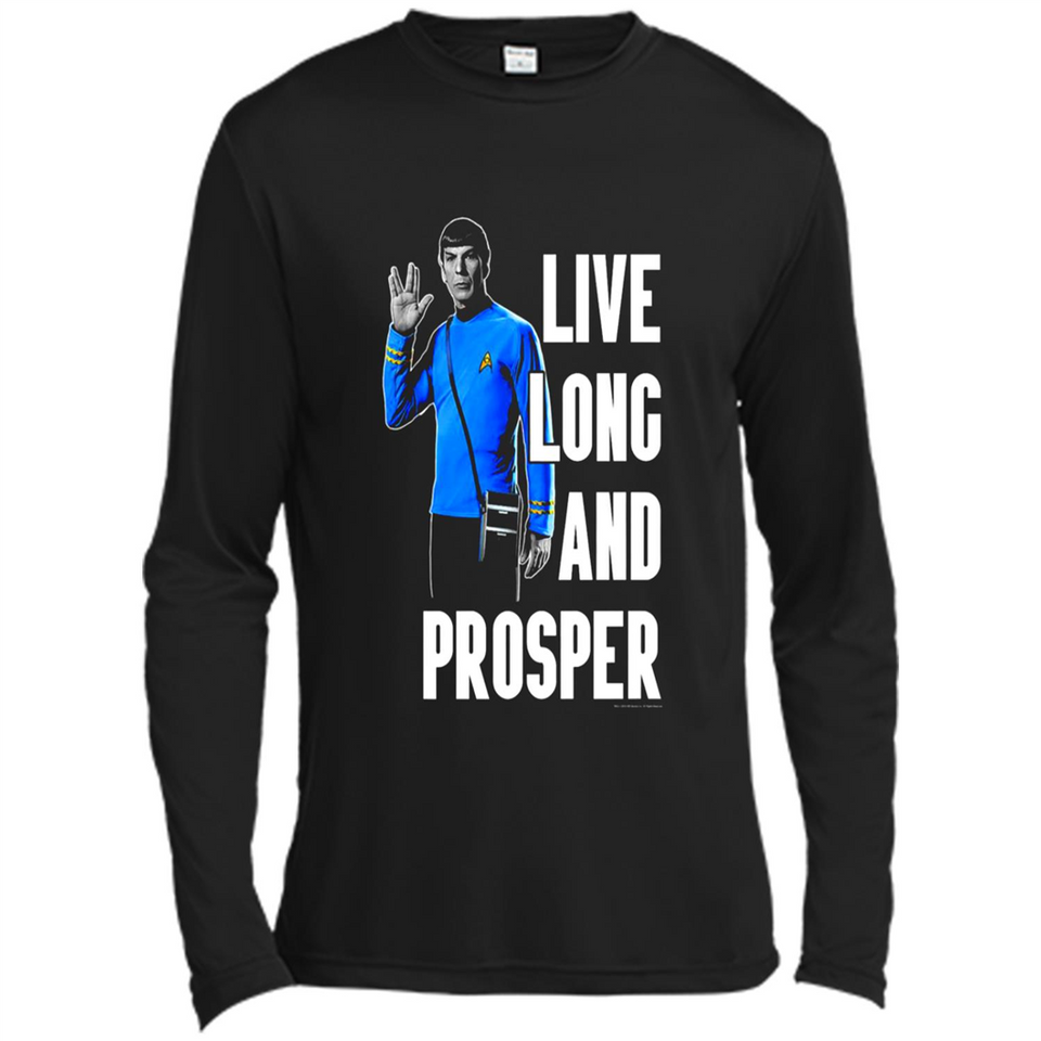 Live Long And Prosper Mr. Spock Star Trek PINGPONG