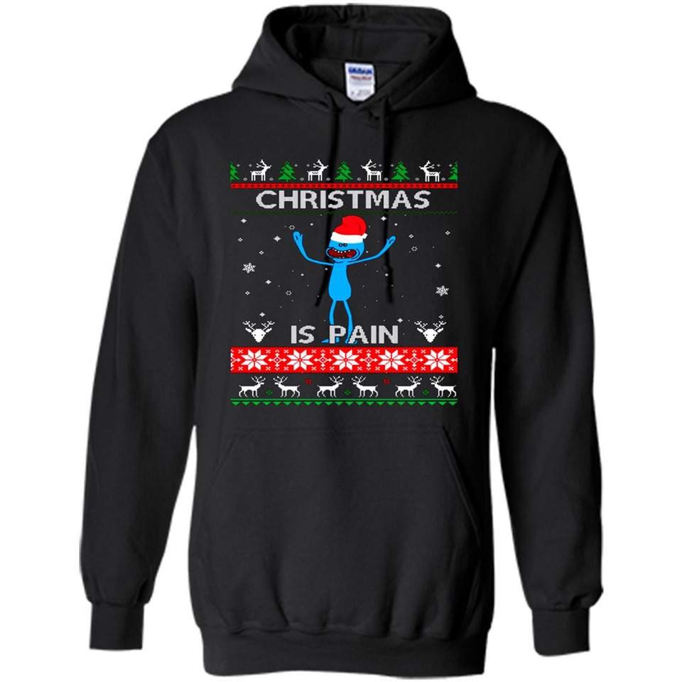 Mr Meeseeks Christmas Is Pain – Rick and Morty Christmas Sweater PINGPONG