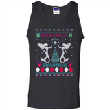 Mermaid Mer-Fect Ugly Christmas Sweater - Tank Top