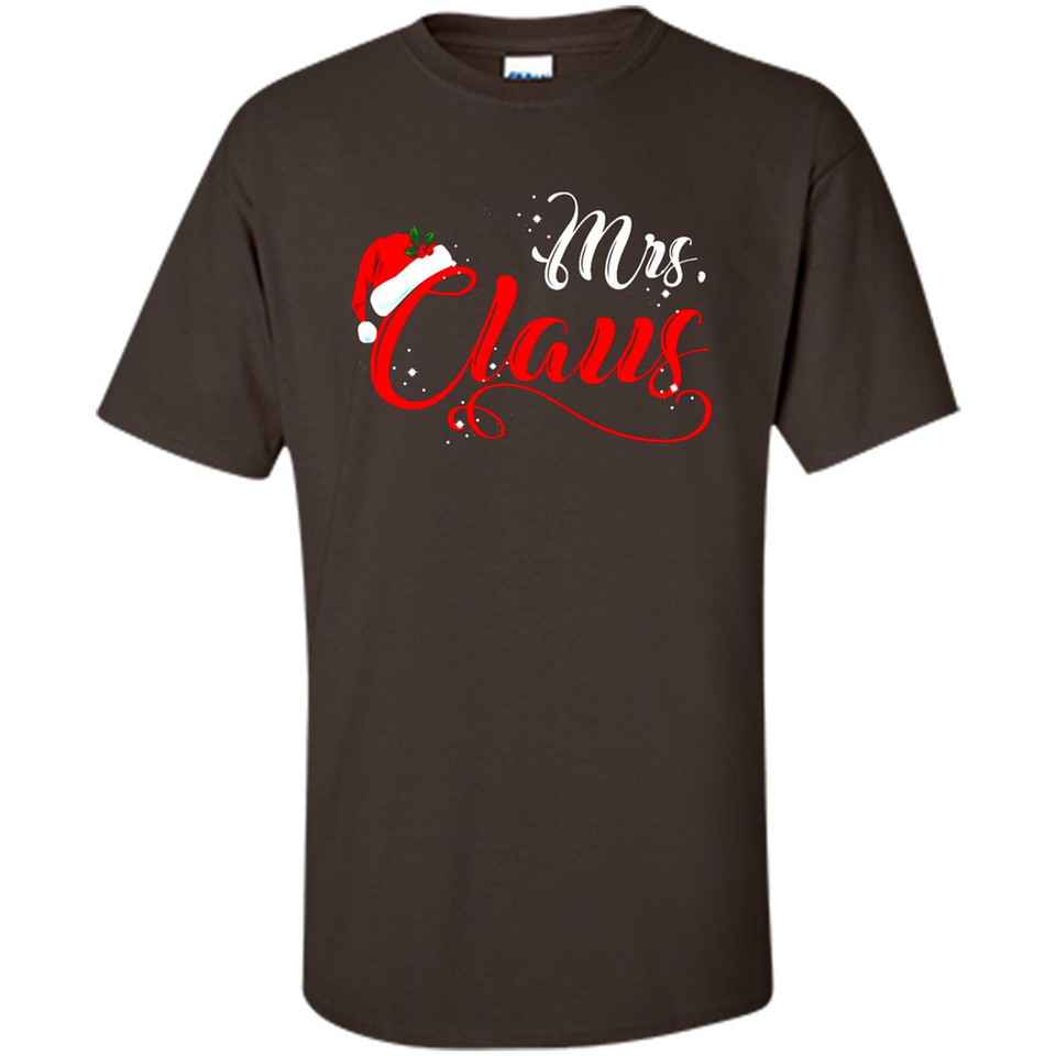 Mrs. Claus Santa Claus Merry Xmas T-Shirt - Shirt