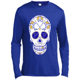 St. Louis Blues Hockey Sugar Skull Day of the Dead