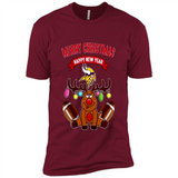 Minnesota Vikings NFL Reindeer Funny Merry Christmas And Happy New Year