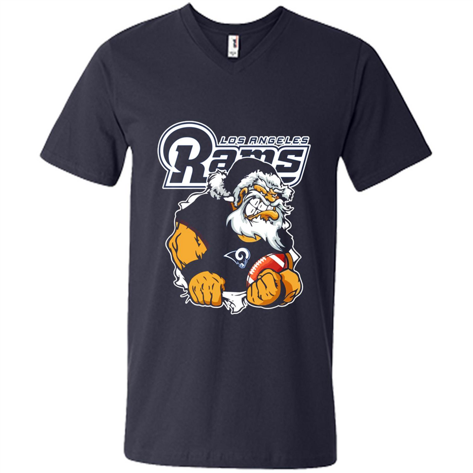 Grumpy Santa Claus Los Angeles Rams Football Team PINGPONG
