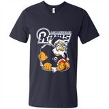 Grumpy Santa Claus Los Angeles Rams Football Team PINGPONG