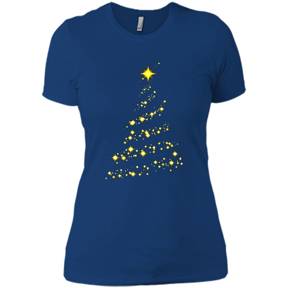 Modern Christmas Tree Light Led Merry Xmas Mug PINGPONG - Ladies' Boyfriend T-Shirt