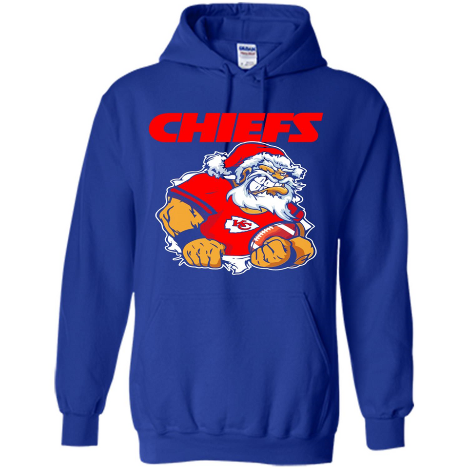 Grumpy Santa Claus Kansas City Chiefs Football Team PINGPONG