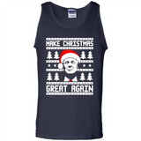 Fabulous Make Christmas Great Again Trump Ugly Christmas - Tank Top