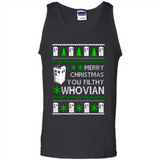 Merry Christmas You Filthy Whovian ugly sweater PINGPONG