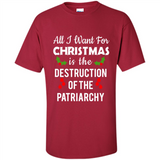 All I Want For Christmas Is The Destruction Of The Patriarchy sweater PINGPONG