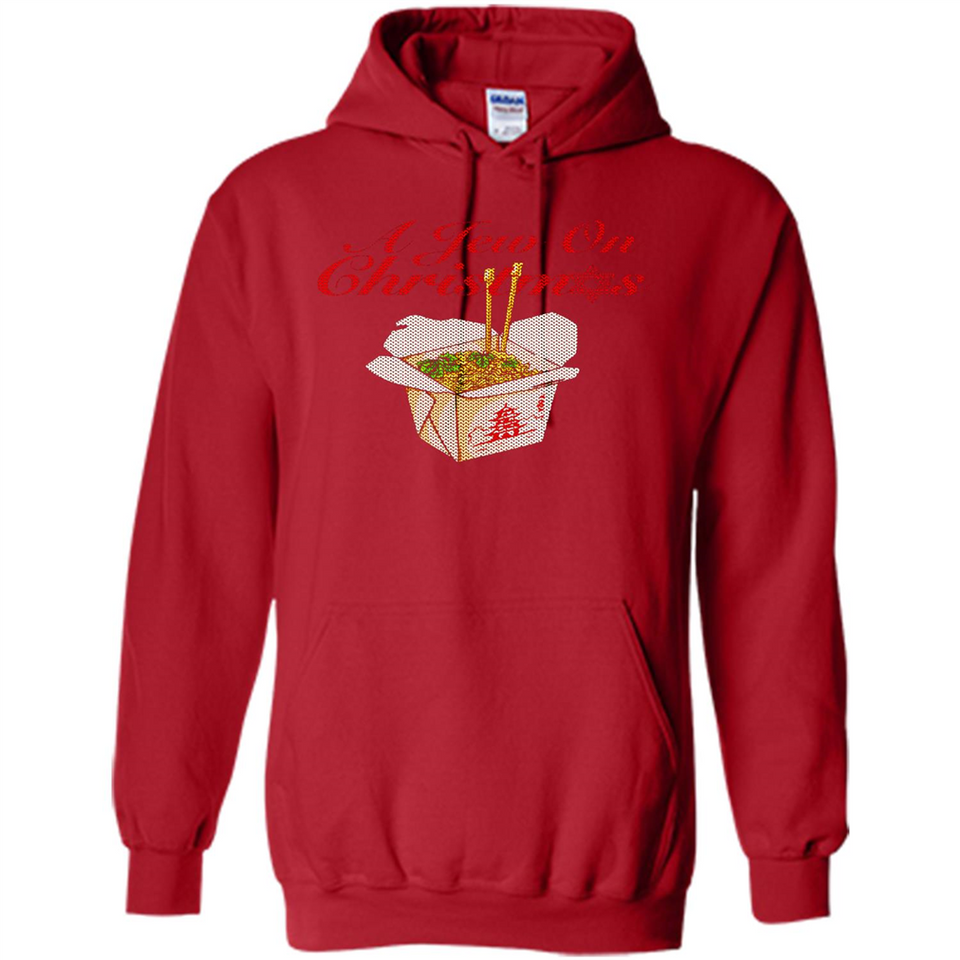 Christmas Ugly Sweater A Jew On Christmas - Hoodie