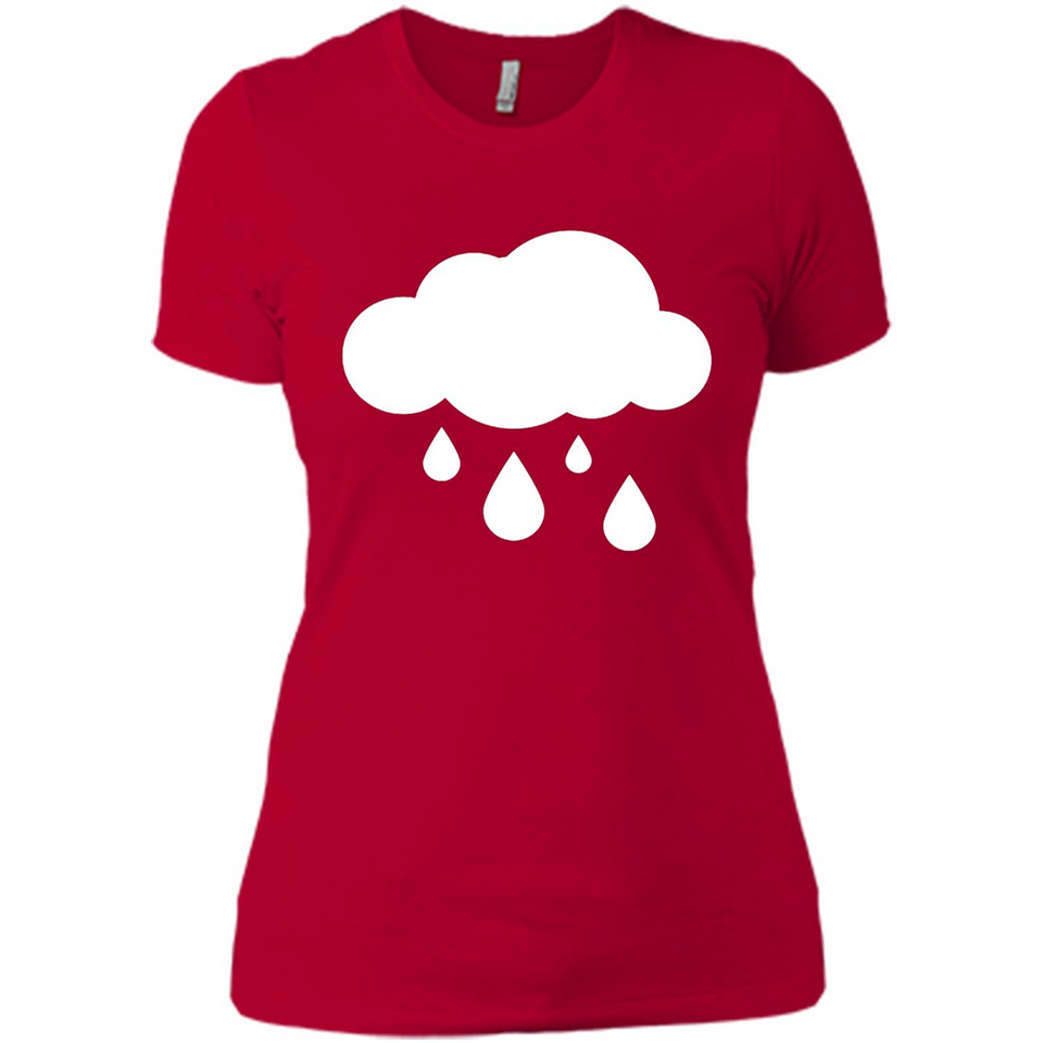 Rain Graphic Funny Black mugs PINGPONG - Ladies' Boyfriend T-Shirt