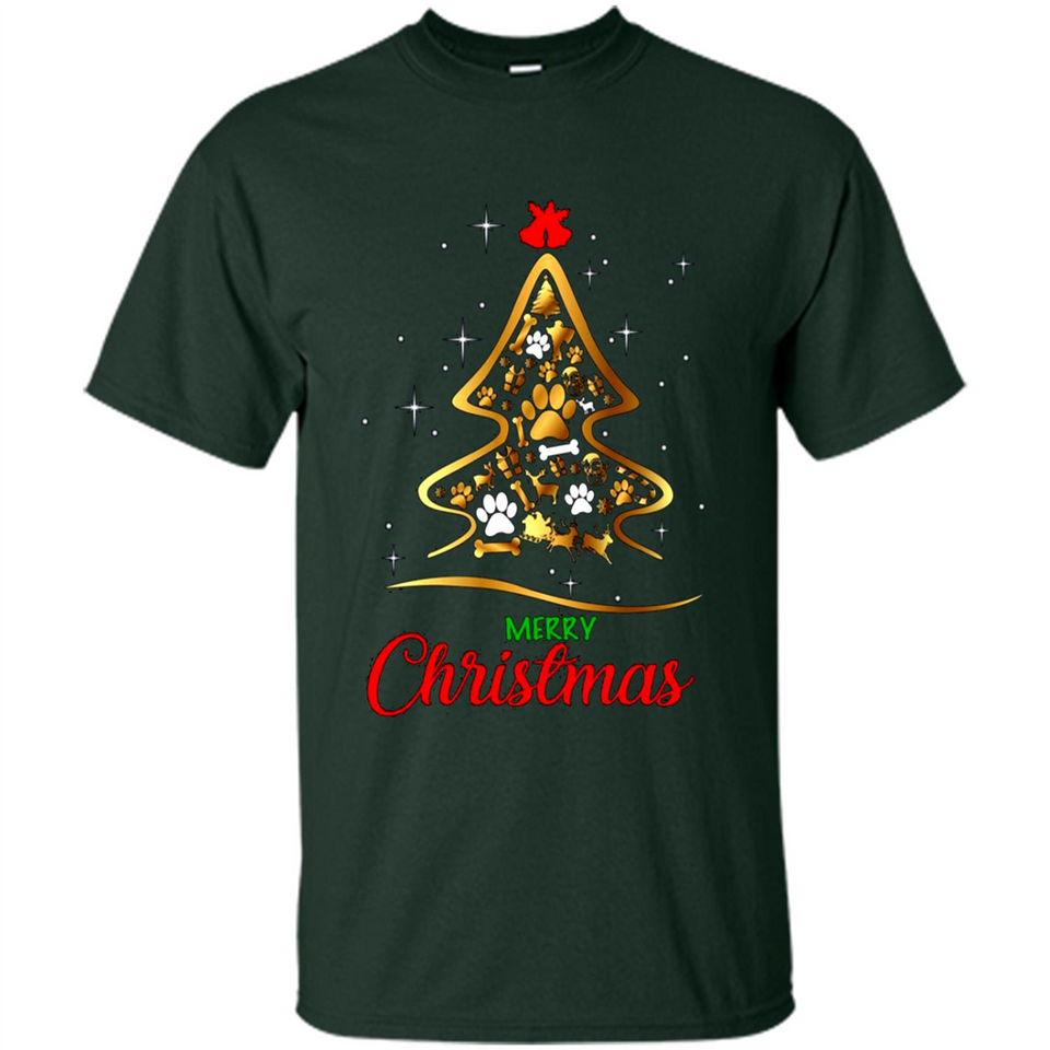 Merry Christmas Dogs Christmas Tree sweater PINGPONG