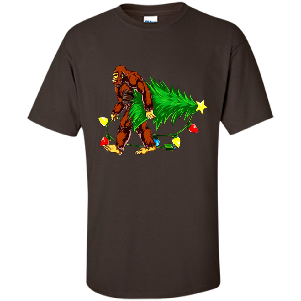 Hugging Christmas Tree Bigfoot PING PONG