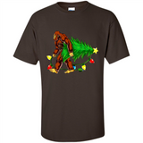 Hugging Christmas Tree Bigfoot PING PONG