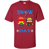 Snow Day Shirt For Jacksonville Jaguars Vs Minion Fans pingpong