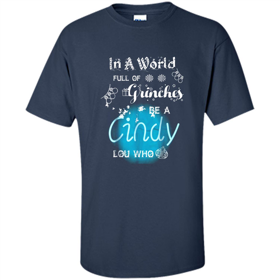 In A World Full Of Grinches Be A Cindy Lou Who PINGPONG