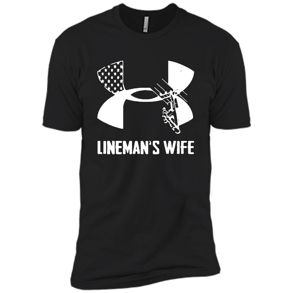 Lineman Wife Under Armour - Premium Short Sleeve T-Shirt