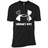 Lineman Wife Under Armour - Premium Short Sleeve T-Shirt