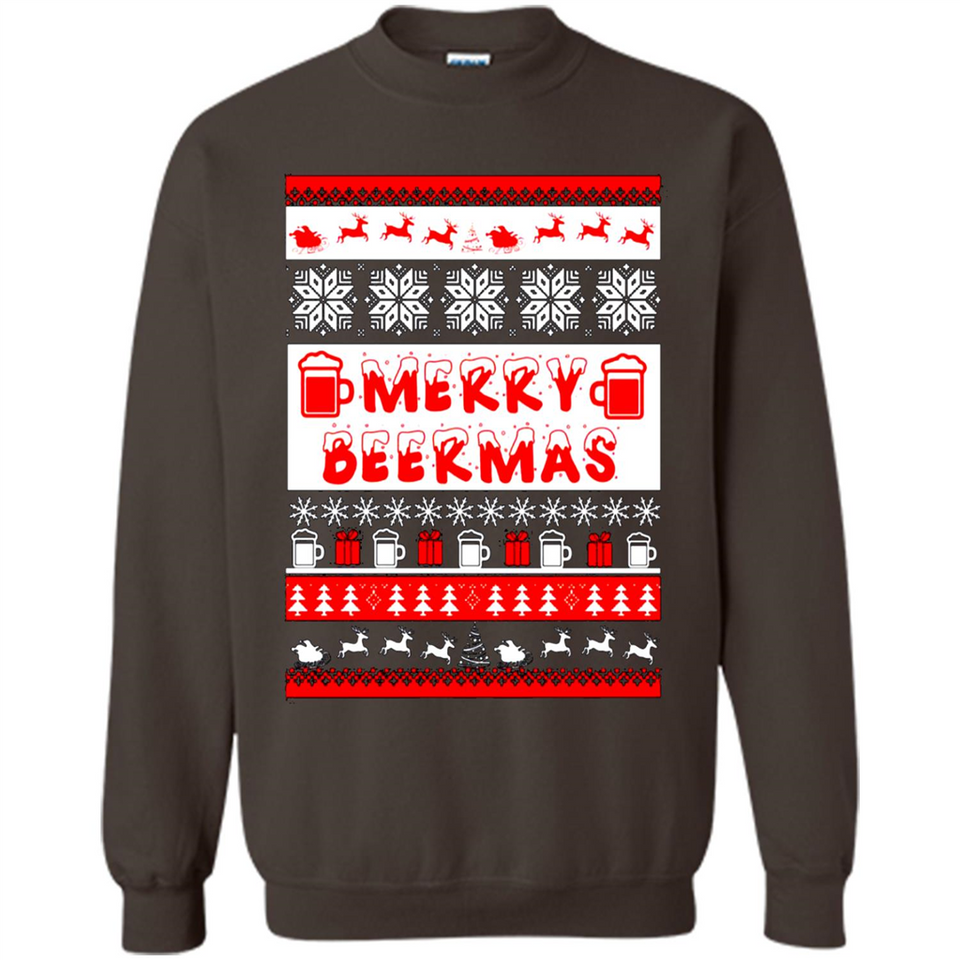 Merry Beermas Christmas sweater PINGPONG