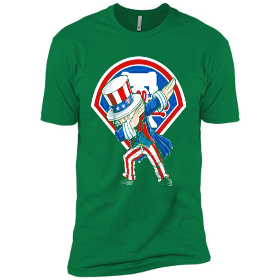 MLB PHILADELPHIA PHILLIES UNCLE SAM DABBING INDEPENDENCE DAY