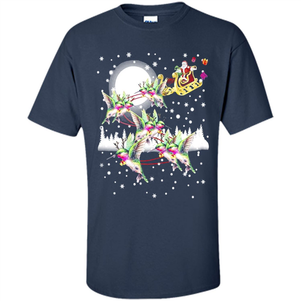 Hummingbird Santa Sleigh - Shirt