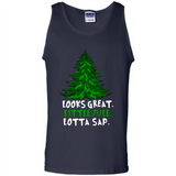 Looks Great Little Full Lotta Sap Funny Christmas PINGPONG