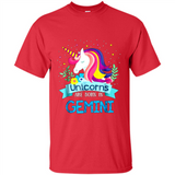 Unicorns are born in Gemini Birthday Rainbow Gift Custom Ultra Cotton