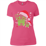 Boxer Dog diamond Christmas - Ladies' Boyfriend T-Shirt