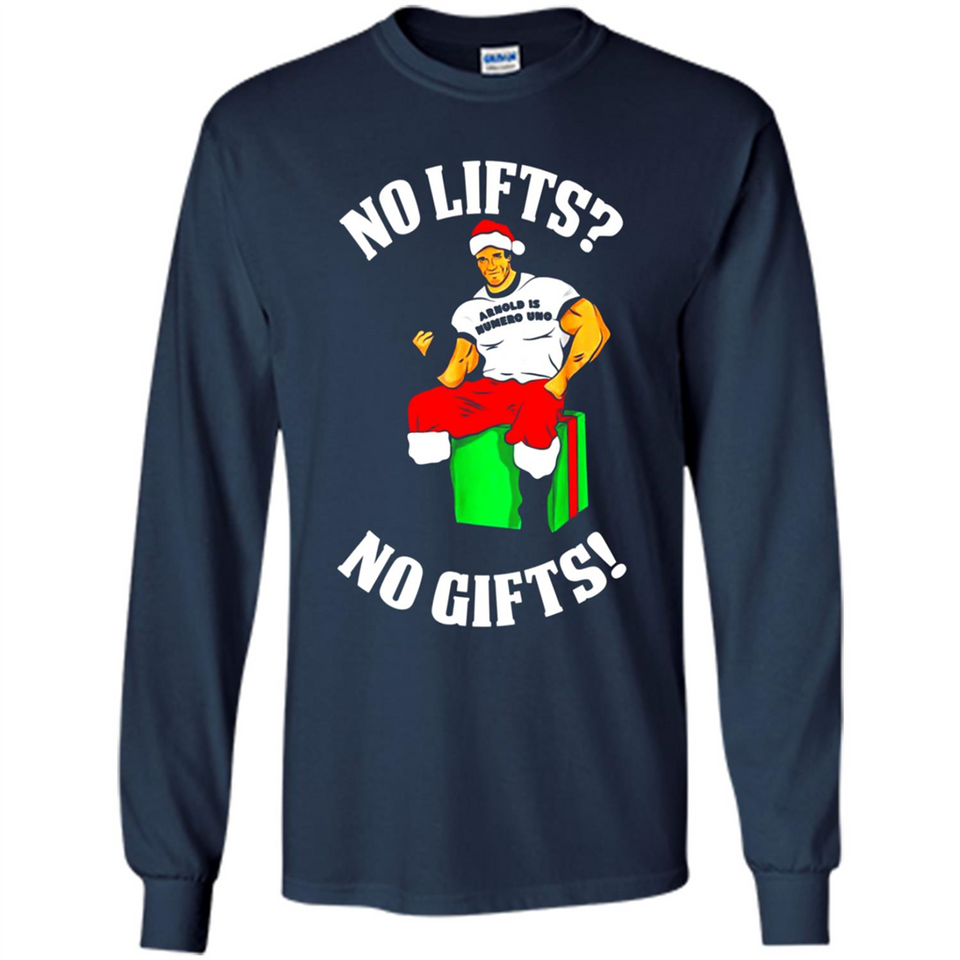 Arnold Is Numero Uno No Lifts No Gifts Christmas PINGPONG