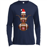 San Francisco 49ers NFL Dabbing Snowman Xmas