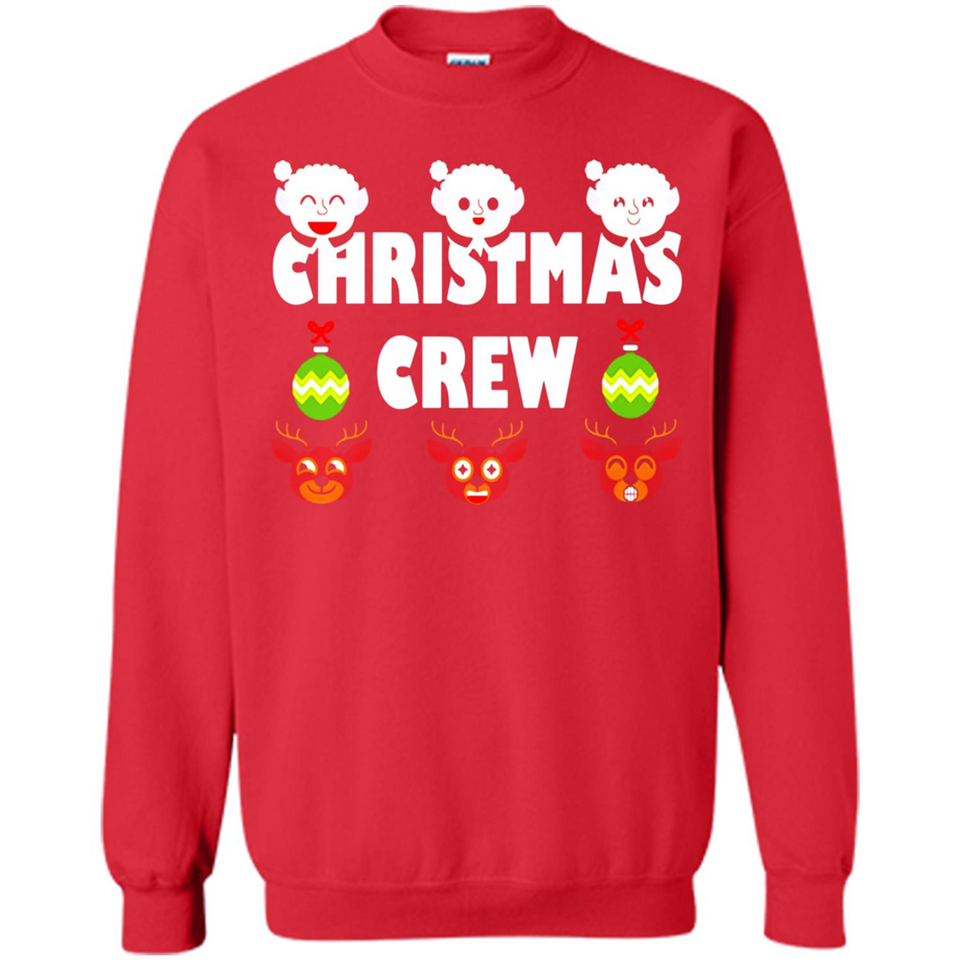 Christmas Crew Gifts Santa Elves Reindeer - Sweatshirt