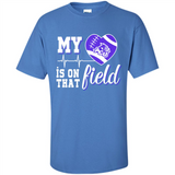 Abilene Christian Wildcats Football My Heart is on that Field - Shirt