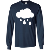 Rain Graphic Funny Black mugs PINGPONG - Long Sleeve T-Shirt