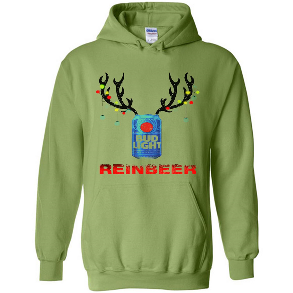 Bud light reinbeer Christmas - Hoodie