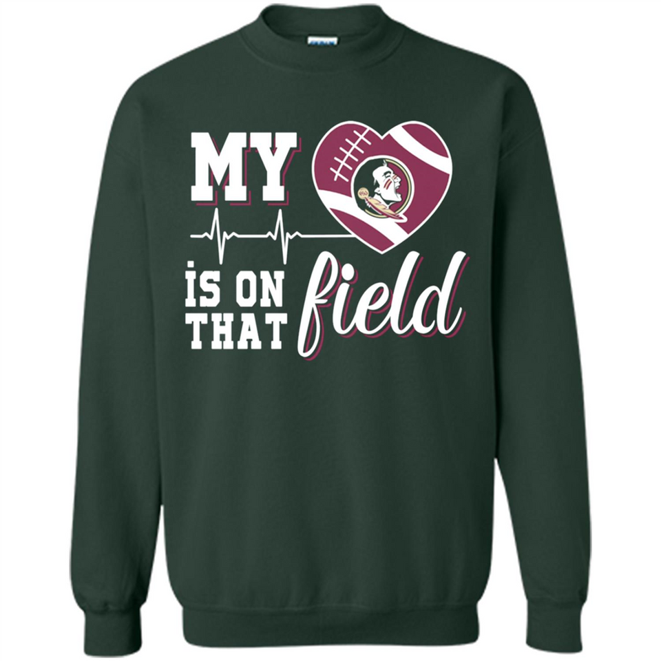 Florida State Seminoles Football My Heart is on that Field - Sweatshirt