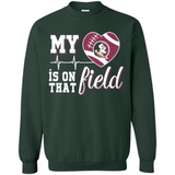 Florida State Seminoles Football My Heart is on that Field - Sweatshirt