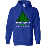 Looks Great Little Full Lotta Sap Funny Christmas PINGPONG