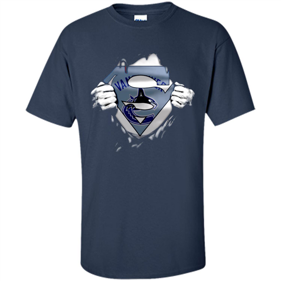 Vancouver Canucks And Superman Fans - Shirt