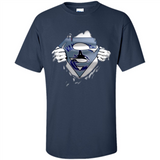 Vancouver Canucks And Superman Fans - Shirt