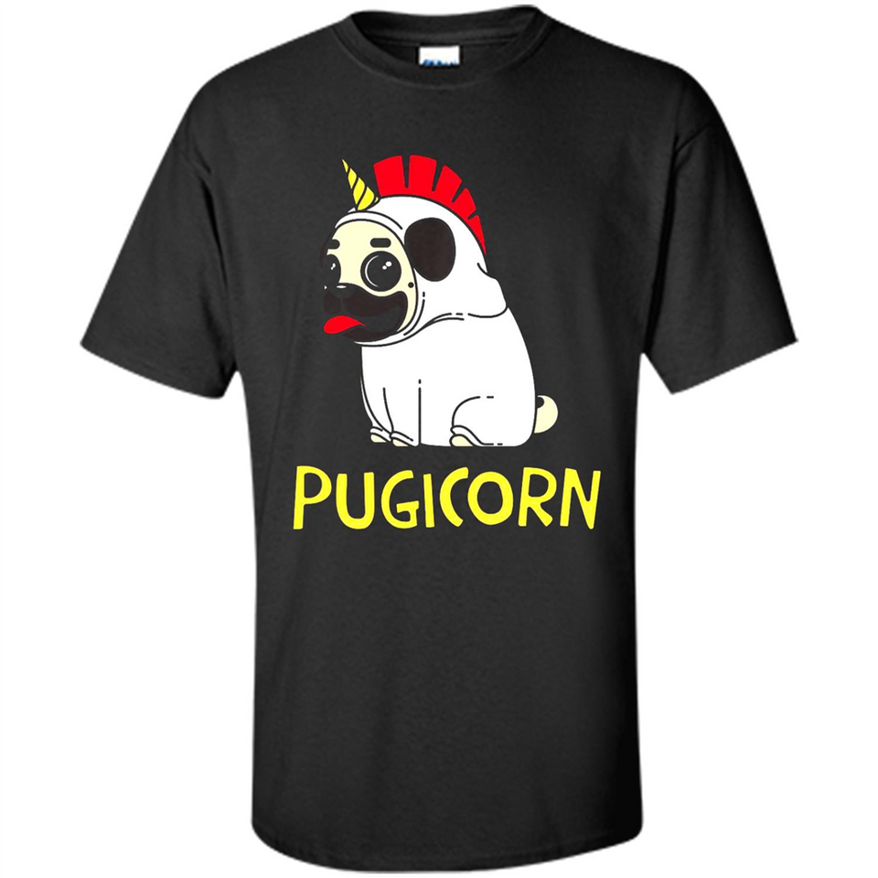 Pugicorn Pug Unicorn Funny Shirt PINGPONG - Shirt