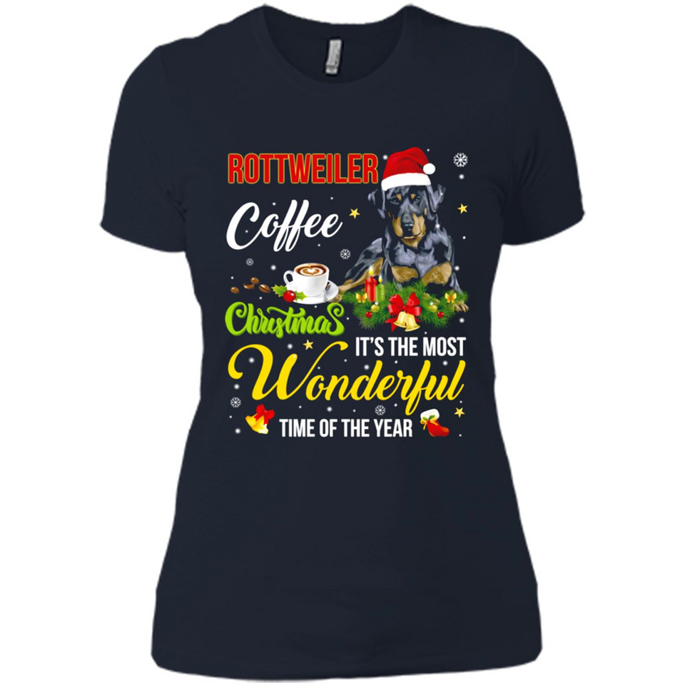 Rottweiler Coffee Wonderful Christmas