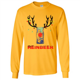 Keystone Light reinbeer Christmas - Long Sleeve T-Shirt