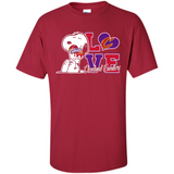 Snoopy loves NBA Cleveland Cavaliers - Shirt